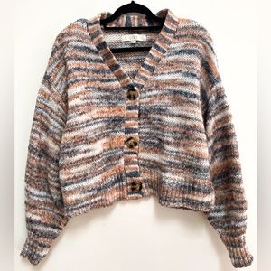 LOFT Chunky Knit Cardigan Sweater